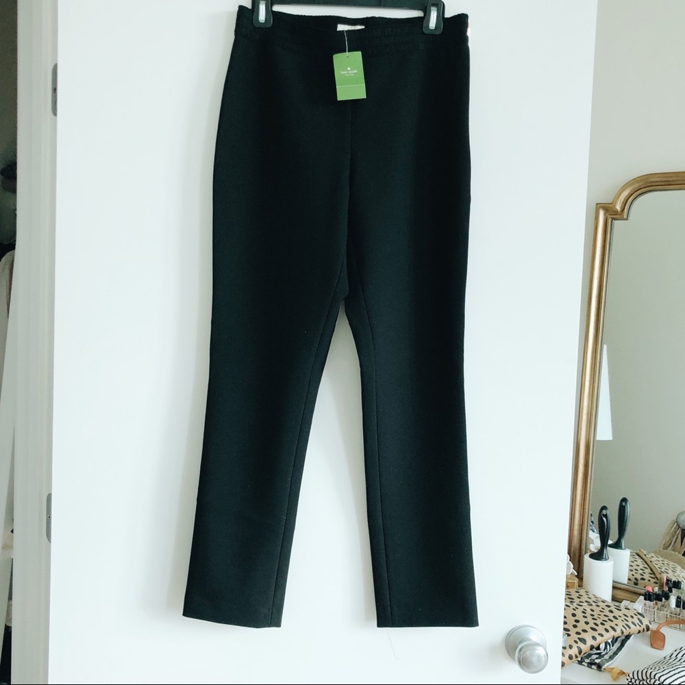 Kate Spade high waist black skinny pants. Size 8.